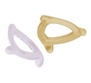 Everyday baby grickalica, 2 komada lavanda-zuta